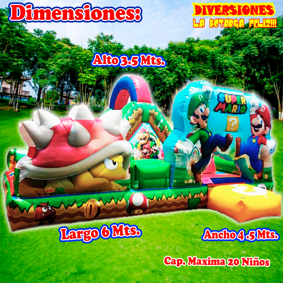 Inflable de Mario Bros
